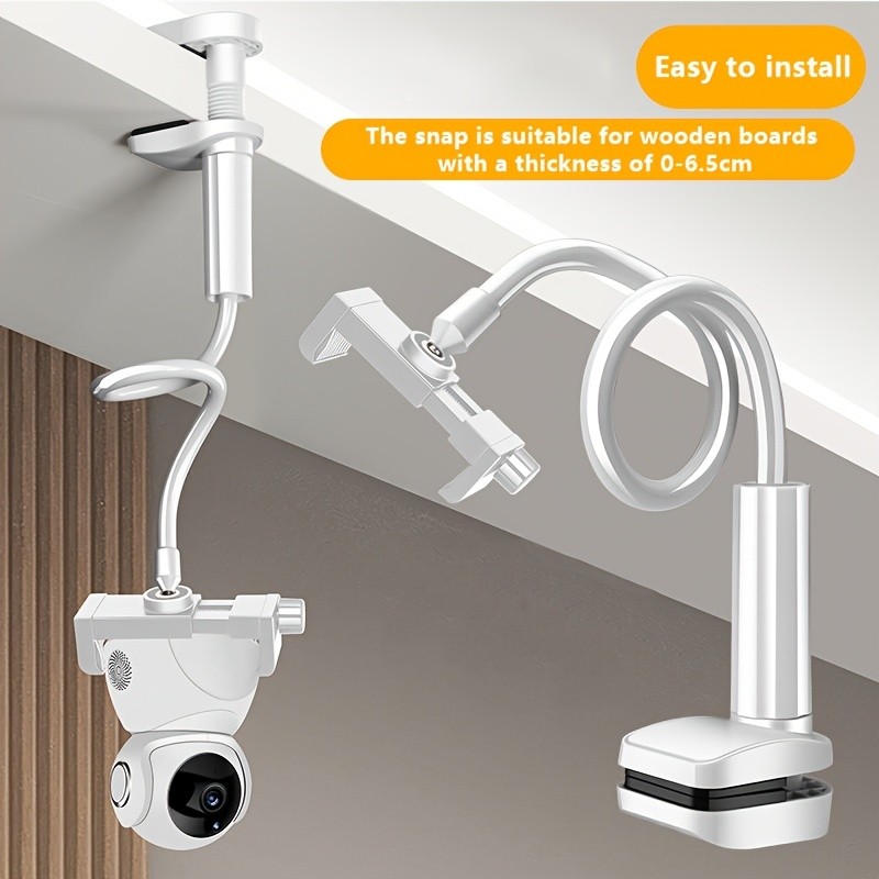 80 / 110CM đỡ camera an ninh đỡ camera quan sát không cần đục lỗ Treo tường Giá đỡ dễ cháy Giá đỡ kẹp có thể uốn cong Giá đỡ camera an ninh | BigBuy360 - bigbuy360.vn
