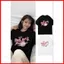 Áo thun tay ngắn phong cách Lee Ji Eun IU, size từ 110cm đến 6XL