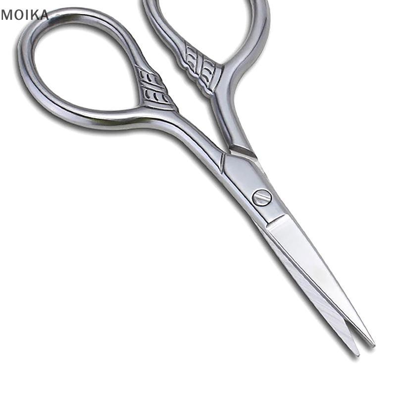 MOIKA 1 Cái Thép Không Gỉ Trang Điểm Nhỏ Chải Lông Kéo Lông Mày Làm Móng Tay Cắt Móng Tay Cắt Râu Và ria mép Tông Đơ Dụng Cụ Làm Tóc Mũi VN