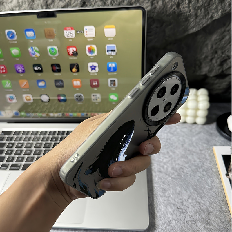 Ốp điện thoại cứng “Ink Whale ” Micro Matte cho Oppo Find X9 Ultra X9S Pro X8 Ultra X8 Pro X8S + X7 Ultra / Vỏ Oppo chống sốc