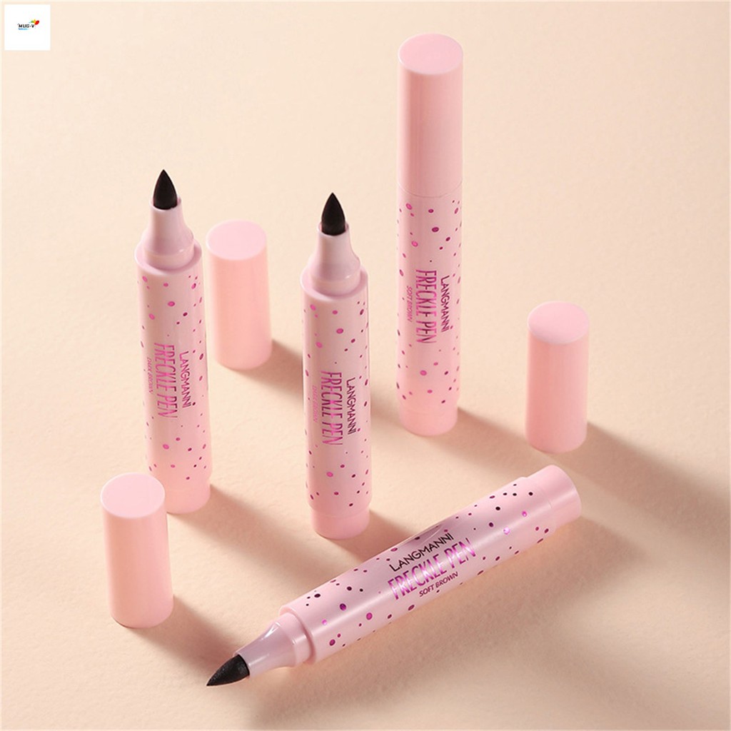 Bút tàn nhang tự nhiên 2.5ml Bàn chải trang điểm thực tế chống nước cho da nhạy cảm