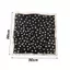 Khăn quàng cổ vuông in hình chấm AMBU, Khăn ngủ Bandana họa tiết chấm 90cm, Khăn lụa sang trọng bằng lụa thời trang Tiệc hàng ngày