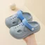 Hạnh Phúc Mary Trẻ Em Lỗ Giày Mùa Hè Đi Biển Dép Dép Sandal Trung Nhỏ Trẻ Em Bé Trai Bé Gái Giày Lỗ 5GTG