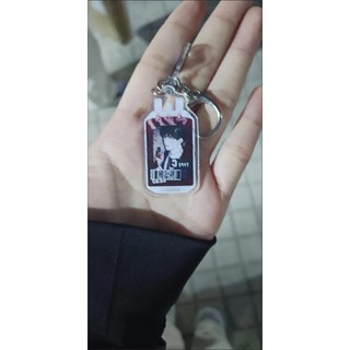 A Lovely Meal Photocard Holder Anime KeyChain Pendant for Bag Good Friend Creative Gifts Collection Exquisite Toys