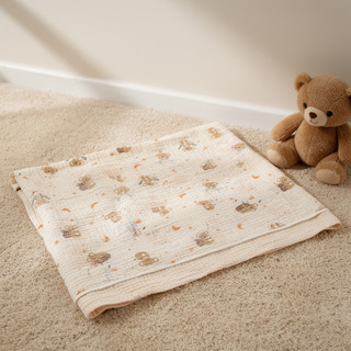 Bé Muslin Swaddle Chăn Cotton Thoáng Khí Mềm Mại Thân Thiện Với Da Mầm Non Ngủ Bọc