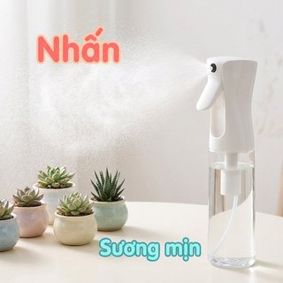 Bình xịt áp lực cao Xịt mịn có thể đổ lại PP PET Tóc Trang điểm Nước hoa Cây tưới cây