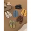 TT Polka Dot Flat Flip-Flops Nữ Mùa Hè Phong Cách Mới Phiên Bản Hàn Quốc Dép Đi Biển Dép Dép Dép Thoải Mái