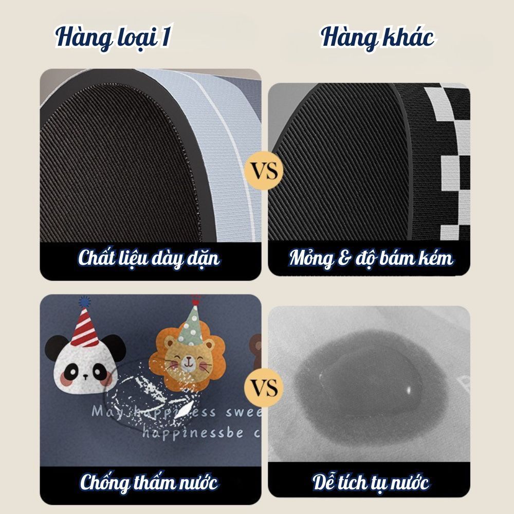 Tấm Phủ Máy Giặt & Tủ Lạnh Cao Cấp – Thảm Tảo Cát 4 Lớp Chống Bụi, Chống Nước, Chống Trượt Dino