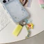Móc khóa theo chủ đề đại dương Yoo Whimsical Kết hợp chấm cá heo và họa tiết hoa Mặt dây chuyền cá heo nghệ thuật để sử dụng hàng ngày
