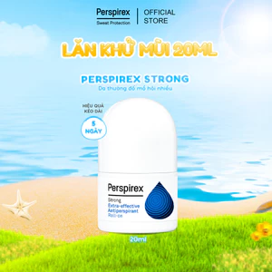 Lăn Khử Mùi Perspirex Strong: Dành cho da thường hay đổ mồ hôi, hiệu quả lên tới 5 ngày