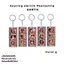 CORTIS Keychain Photostrip Gantungan Kunci Photostrip Kpop
