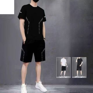 Đồ Bộ Quần Áo Thể Thao Nam Mùa Hè Chất Thun Lạnh Co Giãn 4 Chiều Gía rẻ  015