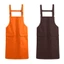 Treeling Quần áo bảo hộ lao động chống nước Tạp dề nhà bếp Pinafore Bền Dễ dàng làm sạch Thắt lưng có thể điều chỉnh