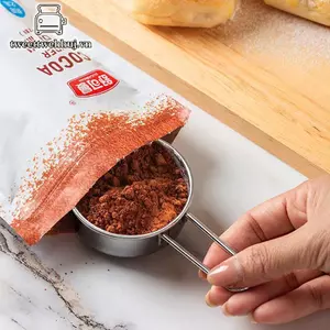 Nhíphuj Thép Không Gỉ Bột Sàng Lưới Mịn Lọc Nướng Bột Sifter Có Tay Cầm Cầm Cầm Tay Bột Cà Phê Lưới Sàng Dụng Cụ Nướng Bánh VN