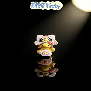 Cát Vàng Thức Tỉnh Sư Tử kt Vòng Tay Đính Hạt Chuyển Hoạt Hình Dễ Thương Hello Kitty Vòng Tay Tự Làm Phụ Kiện Phụ Kiện