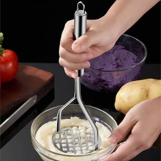 VRZ Tiện Ích Nhà Bếp Sáng Tạo Bùn Báo Chí Masher Puree Juice Maker Thép Không Gỉ Khoai Tây Máy Nghiền Pusher Dụng Cụ Trái Cây Cocina Cozinha HOT