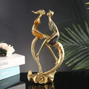 Sáng Tạo Phong Cách Châu Âu Thiên Nga Cặp Đôi Nhựa Thủ Công Quà Tặng, Quà Lưu Niệm Cặp Đôi, Quà Tặng Trang Trí Tủ Tivi Gia Đình