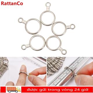 RATTANCO Finger Ring Sizer Máy đo kim loại Dụng cụ đo vòng chuyên nghiệp
