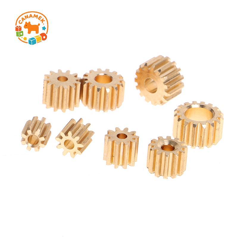 CANAMEK 0.5M Modulus 8T 9T 10T 11T 12T 14T 15T 16T Răng Đồng Truyền Gear Cho Trục Truyền Bánh Răng Phù Hợp Với 1.98MM 2.3mm 3.17MM 3MM 5MM Trục CSF