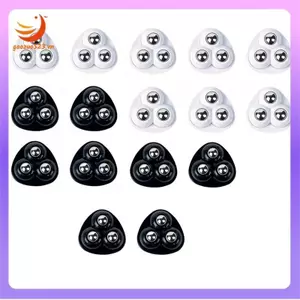 16 Bánh xe xoay Mini bằng kim loại Bánh xe tự dính Ròng rọc tự dính xoay 360 độ