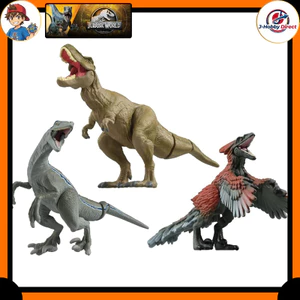 TAKARA TOMY Ania Jurassic World Hero Dinosaur Toy Set – Action Dino Figures for Ages 3+