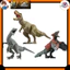 TAKARA TOMY Ania Jurassic World Hero Dinosaur Toy Set – Action Dino Figures for Ages 3+
