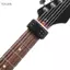 Toyuvn Toyuvn fangzi 18cm Dây Đàn Guitar Tắt Tiếng Gear Fretboard Ngắt Âm Bọc Phong Cách Giảm Chấn Muter cho 6 Dây