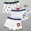 Quần Lót Trẻ Em Nam Cotton Nguyên Chất Boxer Giữa Lớn Trẻ Em Bé Trai Boxer Quần Short
