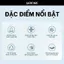 Áo mưa măng tô LADICARE có dây kéo, chống thấm cực tốt với vải da cá cao cấp, thoải mái đi mưa