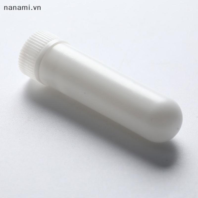 [nanami] 10 Ống hít bằng hương liệu Sti Ống hít mũi trắng rỗng [VN]