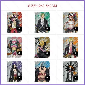 SQ11 ONE PIECE Tony Tony Chopper Hoạt Hình Anime Ví Học Sinh Cầm Tay Đa Năng Nhiều Khe Cắm Thẻ Túi Đựng Tiền Xu