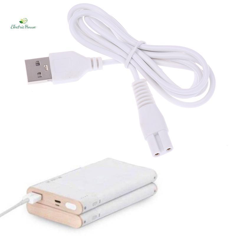 [Nhà Điện] 1 Chiếc 80cm Cáp Usb Dây Sạc Đồng Lỗ Phù Hợp Với Đèn Pin 5v Máy Cạo Râu Tóc Dây Đơn Lỗ 1.8 mới