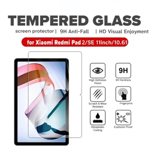 Bảo Vệ Màn Hình 9H Cho Redmi Pad 10.61 / Redmi Pad SE / Redmi Pad 2 11 Inch 2025 Máy Tính Bảng Kính Cường Lực HD Có Hộp