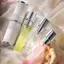 Hộp đựng chất lỏng AFTEROF 8 ml, Máy phun nước hoa có thể đổ lại bằng kính, Loại ép quay Chai xịt rỗng Mini bằng da cao cấp