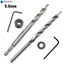 Mũi khoan bước lỗ bỏ túi chuôi lục giác 9mm có lỗ thanh lý trục vít