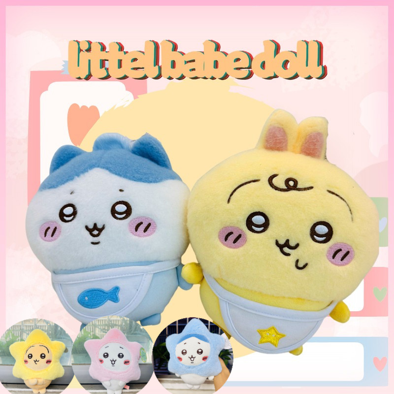 8 Inch Búp Bê Nhồi Bông Chiikawa/Usagi/Hachiware, Trang Trí Móc Khóa Búp Bê Sang Trọng,Búp Bê Trẻ Em