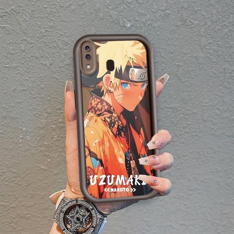 Ốp Lưng Cho Samsung A20 A30 Hoạt Hình Silicon Điện Thoại Thông Minh Mềm TPU One Piece Naruto Mắt Thiên Thần Chống Sốc Ốp Lưng