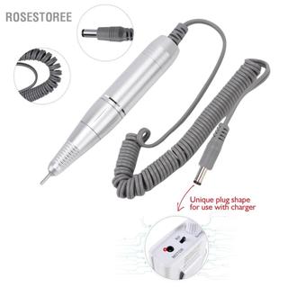 rosestoree HURRISE Bút khoan móng tay điện 35000 vòng / phút Tay cầm thay thế bột acrylic tẩy bột Gel đánh bóng Máy mài cầm tay Dụng cụ làm móng chân nghệ thuật