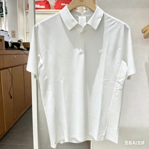 Áo thun Polo in hình ngắn tay tập Tennis hàng ngày dành cho nam Weisheng