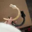 WHX-Hairpin {Xuanyue Cat} Kẹp tóc chạm khắc sừng thật Retro Trung Quốc Niche Thiết kế độc đáo Kẹp tóc