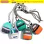 Ví đựng tiền xu CORALTIDE, Túi đựng tai nghe màu tương phản Ví Mini, Túi đựng chìa khóa nhỏ chống trộm bằng vải Polyester
