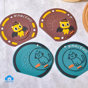 🌤️COD🌤️Nắp đậy cống silicon hai lớp đa năng dùng cho bồn rửa nhà tắm và nhà bếp, ngăn mùi hôi và tắc nghẽn do tóc.