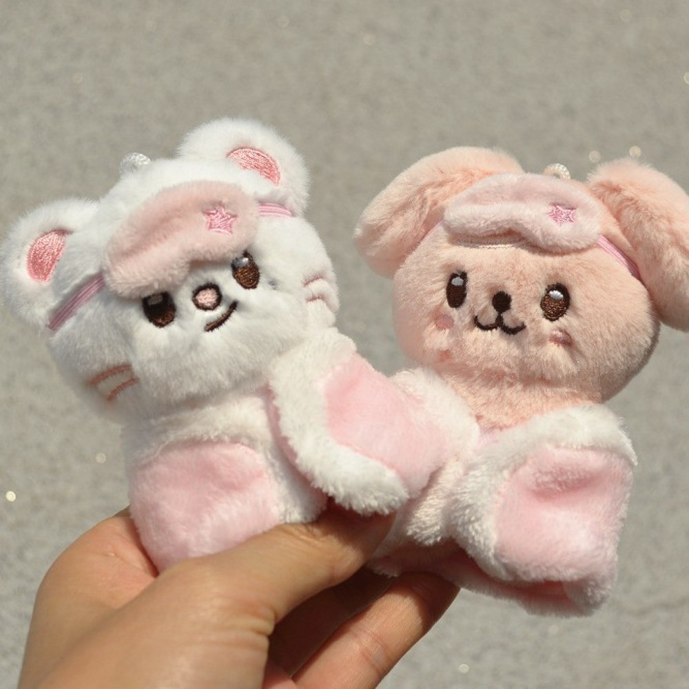 Kpop Idol Stray Kids Búp bê sang trọng Móc khóa SKZOO 10cm Ver Pyjama búp bê