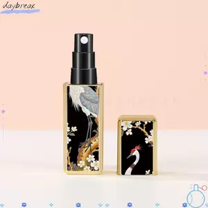 Chai Nước Hoa Mini DAYBREAK, Chai Xoay Xịt Di Động Có Thể Đổ Lại, Bình Xịt Bảo Quản 5ml Trống Hộp Đựng Mỹ Phẩm