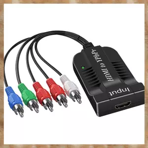 Bộ chuyển đổi YPbPr 1080P Thành phần Video YPbPr Bộ chuyển đổi RGB Nam với đầu ra âm thanh R / L với từ Ypbpr