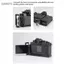 Guansfs Yunir Nhanh Chóng Phát Hành Đĩa Hợp Kim Nhôm Adapter Với Ốc Vít 1/4 Và 3/8 Cho ZF QR Tấm Kết Nối Nhanh Kẹp Arca tiêu Chuẩn