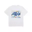 2026 World Cup Ý Đội Cổ Vũ Đồng Phục Quạt Thiết Kế Ban Đầu Cổ Tròn Cotton Nguyên Chất Áo Thun Tay Ngắn