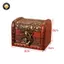 {TB & Bag} 1 Hộp đựng kho báu bằng gỗ Mini cổ điển Hộp đựng đồ trang sức Hộp quà tặng.