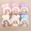 COO Đáng Yêu Tai Thỏ Búp Bê Móc Khóa Nhẹ PP Cotton Đầy Phụ Kiện Hợp Thời Trang Backapck Trang Trí Cho