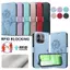 YJD Ốp Lưng Cho Honor 600 Lite Dập Nổi Bồ Công Anh Da Khe Cắm Thẻ Dây Đeo Tay Chống Rơi Vỏ Điện Thoại